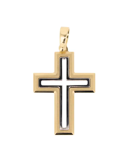 18CT T/T CUT OUT CROSS 25mm