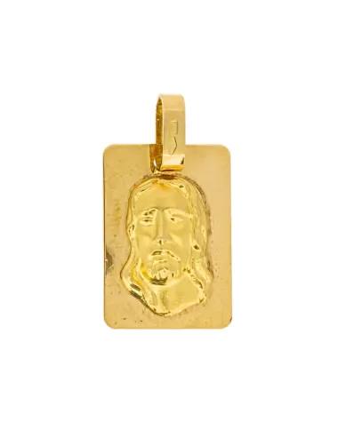 18CT Y/G JESUS MEDAL 505