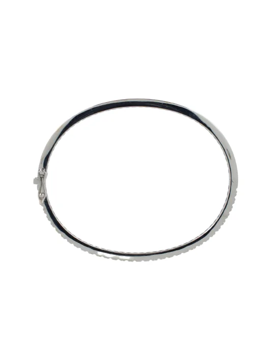 18CT W/G BANGLE MOUNT